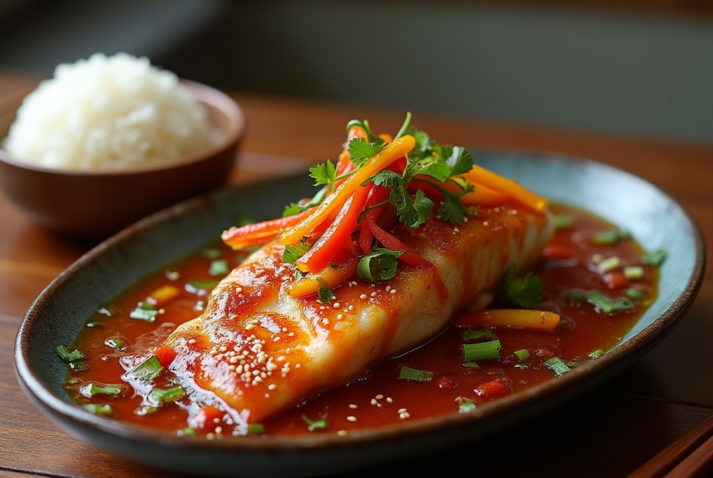 Korean Braised Fish