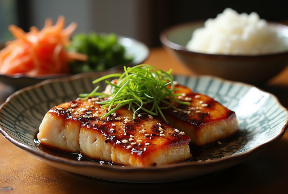 Miso-Glazed Grilled Fish