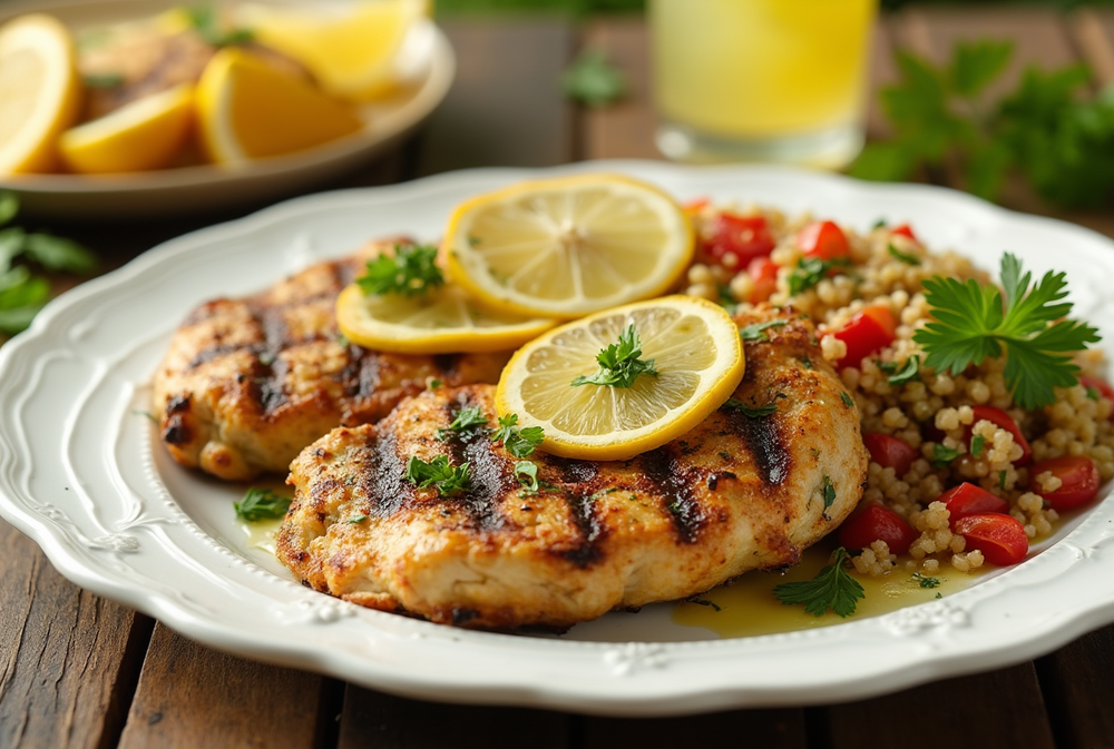 Lemon Herb Grilled Chicken