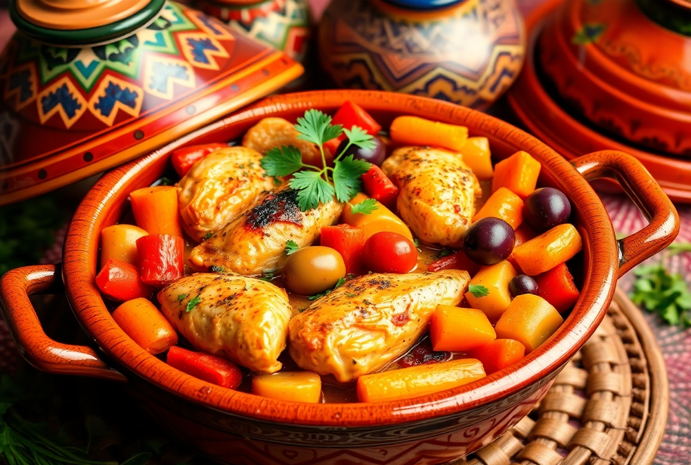 Moroccan Chicken Tagine