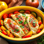 Moroccan Baked Fish